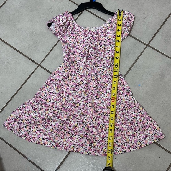 Btween Girls Kids Pink Floral Spring Dress size 6. - Picture 6 of 6
